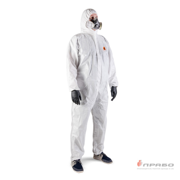Комбинезон одноразовый защитый JPC65 со вставкой из дышащего материала