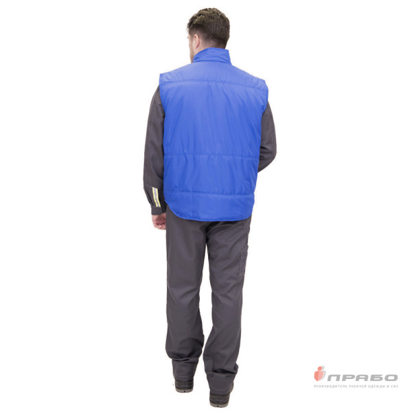 Жилет универсальный утеплённый "Ваш персонал" васильковый