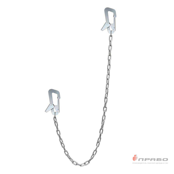 Строп Г (цепь) 1,5м. 2 карабина