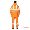 Костюм влагозащитный "Тайфун СОП" оранжевый с сигнальными элементами (куртка и брюки)