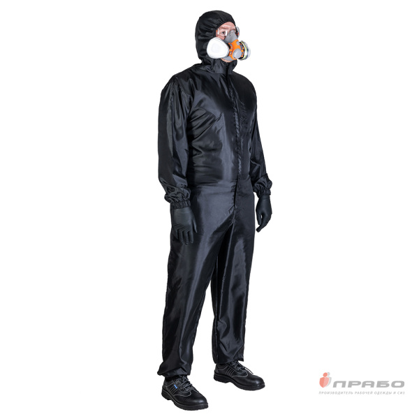 Комбинезон многоразовый малярный JPC75 чёрный
