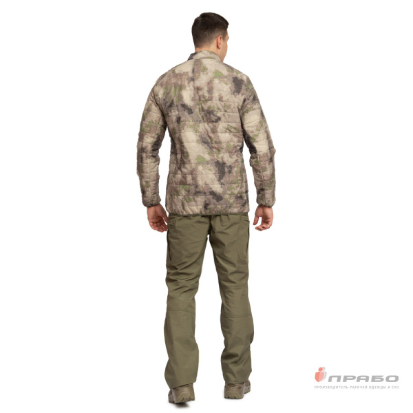 Куртка мужская демисезонная "Бомбер" КМФ песок