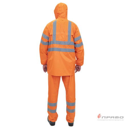 Костюм влагозащитный "Гроза СОП" оранжевый (куртки и брюки)