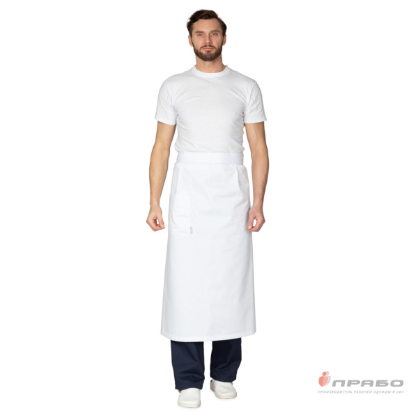 Передник поварской белый