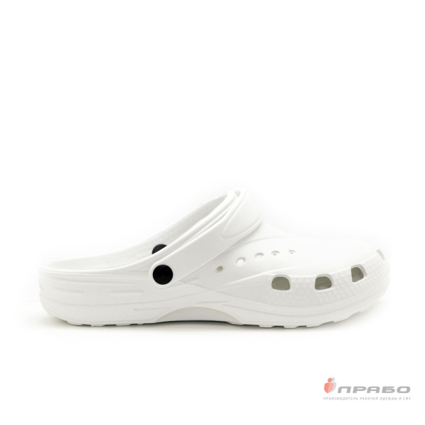 Сабо мужские из ЭВА с ремешком "Дюна 601/02М" белые