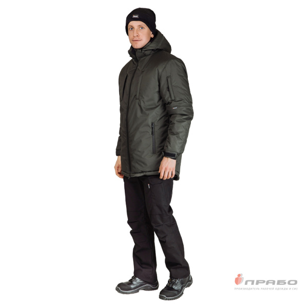 Куртка мужская утепленная "Вегард" тёмный хаки