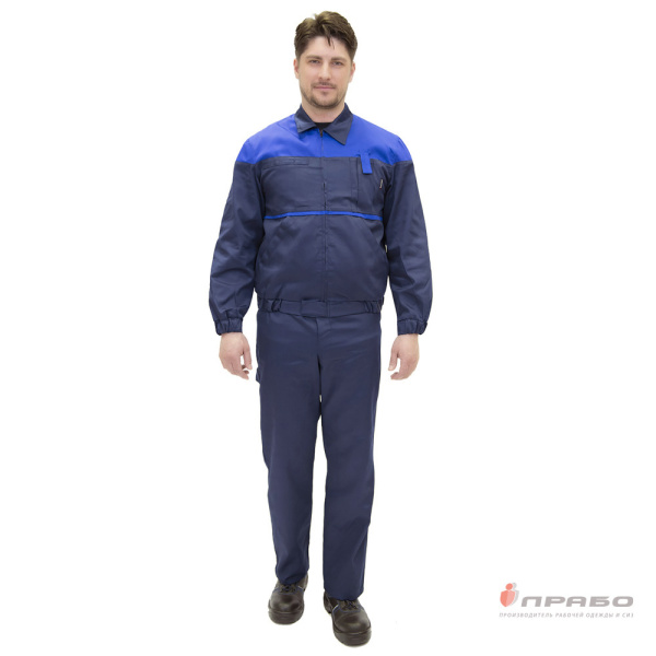 Костюм мужской "Гудзон" эконом (куртка и полукомбинезон)