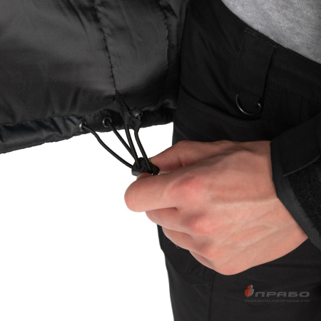 Куртка мужская утеплённая "Вегард" чёрная