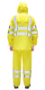 Костюм влагозащитный сигнальный с СОП SIRIUS Профи (225 гр/м2) лимонный (ЧЗ)