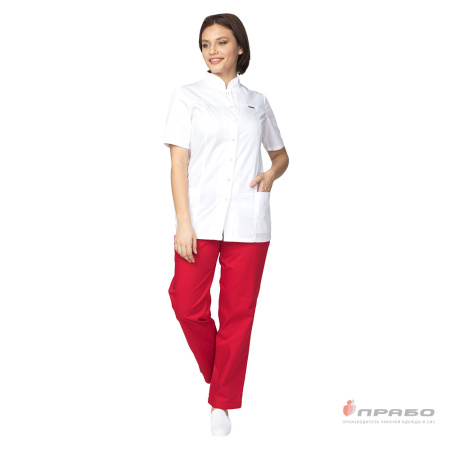 Куртка медицинская женская "Медик" белая