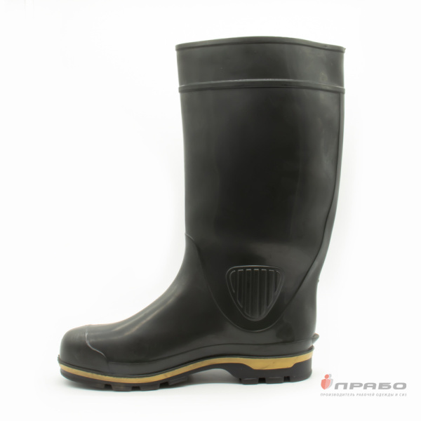 Сапоги мужские высокие трехцветные (арт. ПС 15-1) оливковый/жёлтый/чёрный