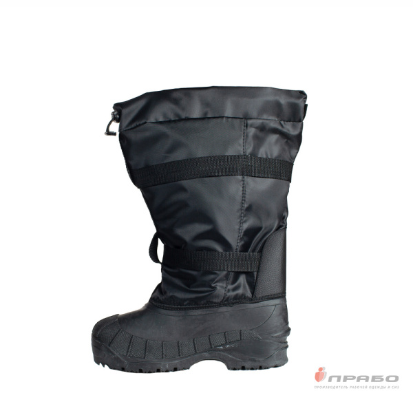 Бахилы рыбацкие шипованные на галоше из ТЭП "Дюна 132ТШ" чёрные (44 см)