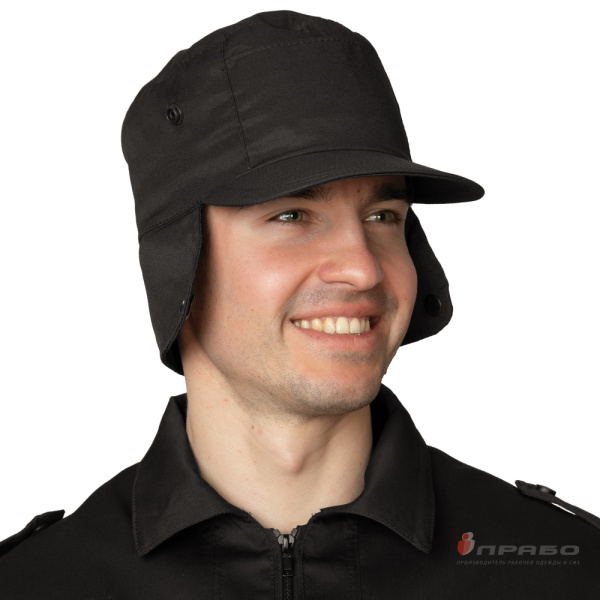 Кепка охранника чёрная