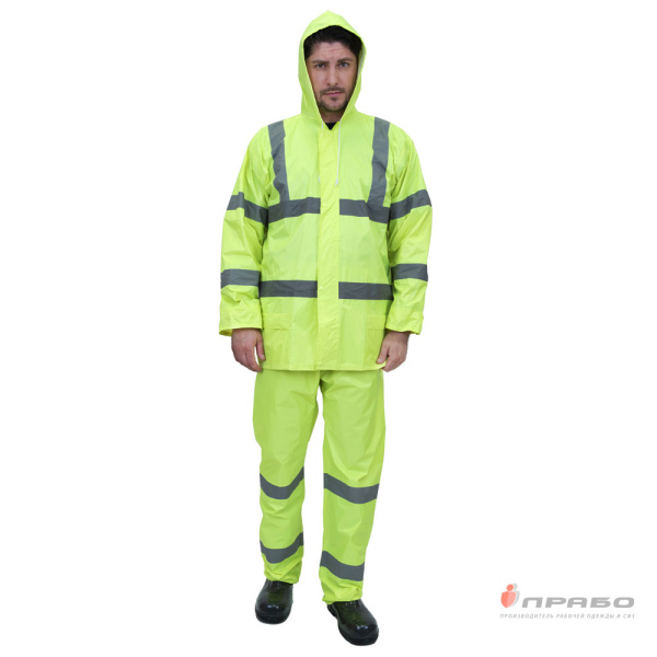 Костюм влагозащитный "Гроза СОП" лимонный (куртки и брюки)