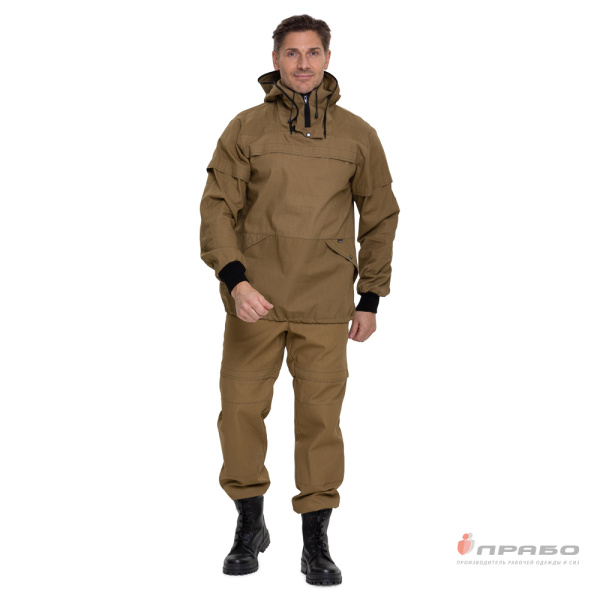 Костюм летний противоэнцефалитный палатка хаки (куртка и брюки)