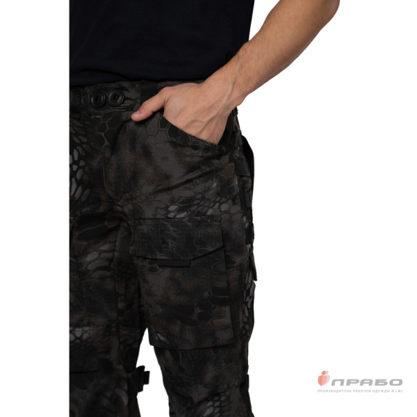 Брюки мужские Tactical КМФ питон ночь