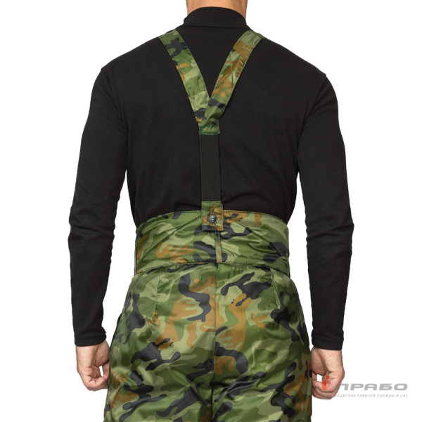 Брюки камуфлированные утеплённые мужские