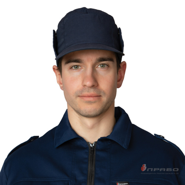 Кепка охранника синяя