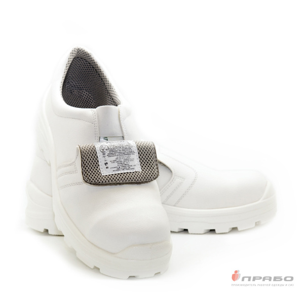 Полуботинки мужские ПУ с МП белые