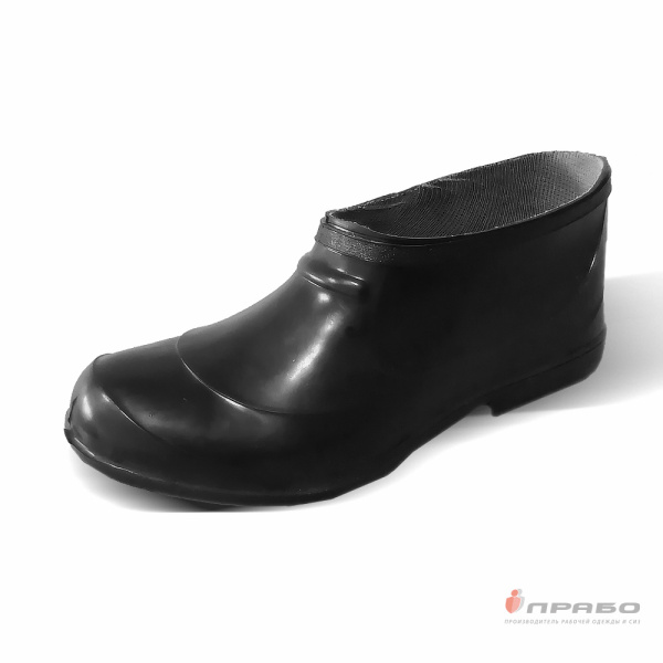 Галоши универсальные ПВХ садовые классические чёрные