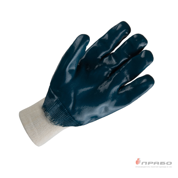 Перчатки трикотажные с полным нитриловым покрытием манжет резинка Jeta Safety JN-265 Altant Comfort