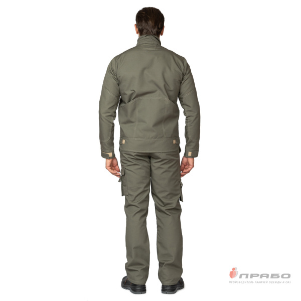 Костюм мужской "Викинг 2020" хаки (куртка и брюки)