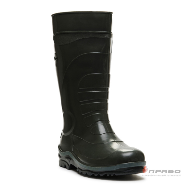 Сапоги мужские ПВХ МБС КЩС "Дюна 173" с МП оливковые (38 см)