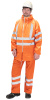 Костюм влагозащитный сигнальный с СОП SIRIUS Профи (225 гр/м2) оранжевый (ЧЗ)