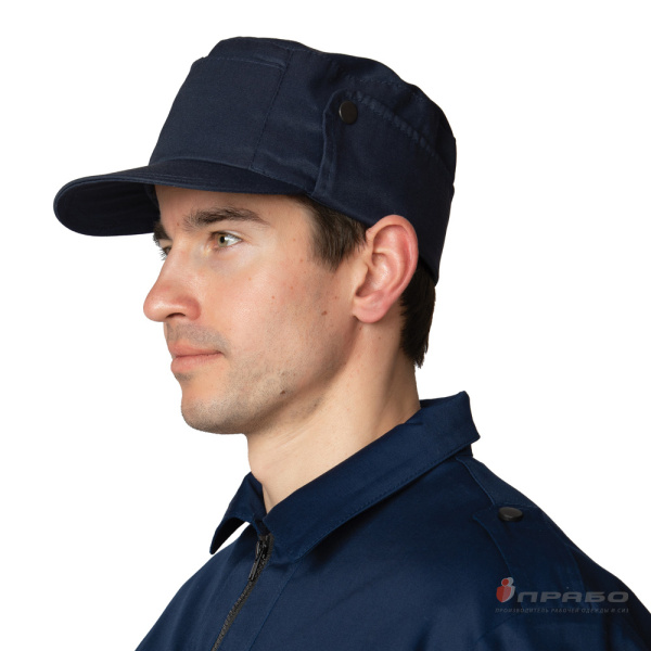 Кепка охранника синяя