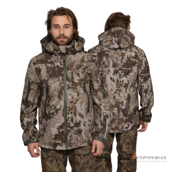 Куртка мужская Tactical КМФ питон скала