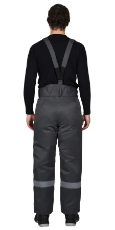 Брюки зимние универсальные тёмно-серые с СОП