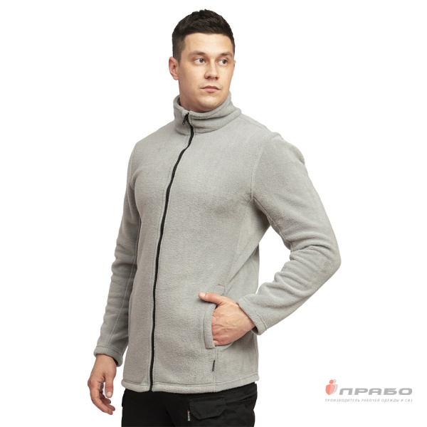 Куртка "Пикник" флисовая серая