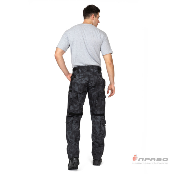 Брюки мужские Tactical Lux КМФ питон ночь