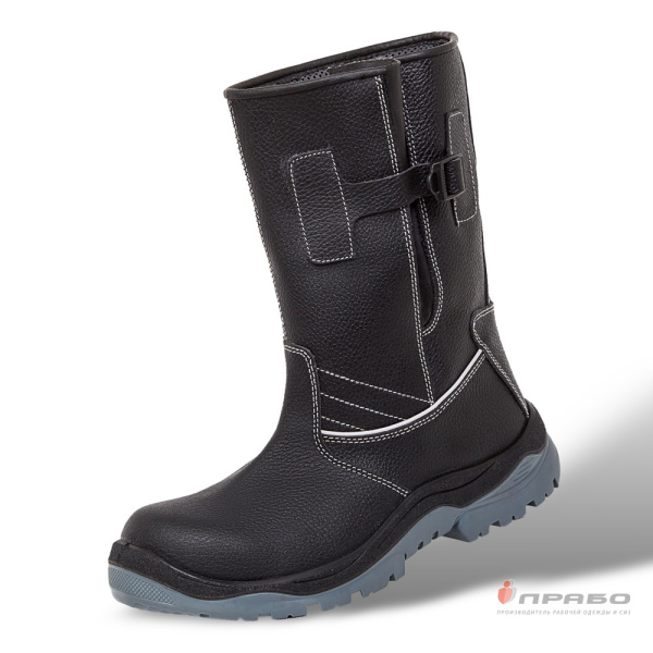 Сапоги "Барс-А-8" с подошвой ПУ/ТПУ с композитным подноском чёрные