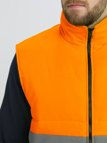 Жилет утепленный Спектр СОП (тк.Оксфорд), оранжевый