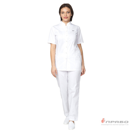 Куртка медицинская женская "Медик" белая
