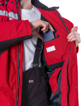 Куртка ХАЙ-ТЕК SAFETY зимняя