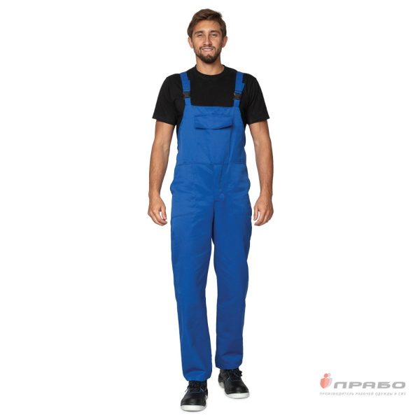 Полукомбинезон мужской "Стандарт 2" васильковый