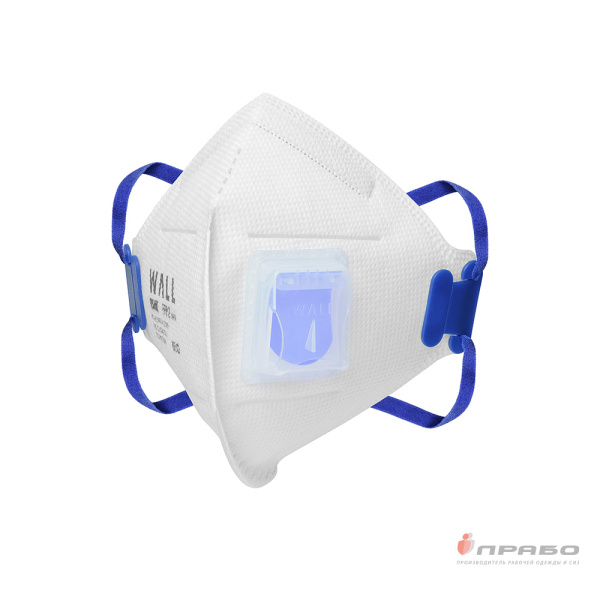 Респиратор Wall 95HK FFP2 NR D с клапаном выдоха арт. 19502 F