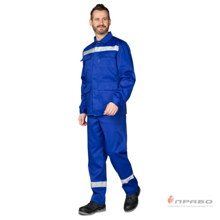 Костюм мужской летний "Урал" васильковый