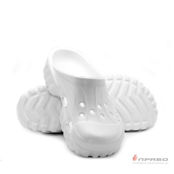 Сабо мужские из ЭВА Sardonix белые