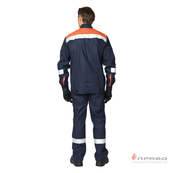 Костюм летний для защиты от электрической дуги "СП011-ЛII", 14 кал/см² (куртка и брюки)