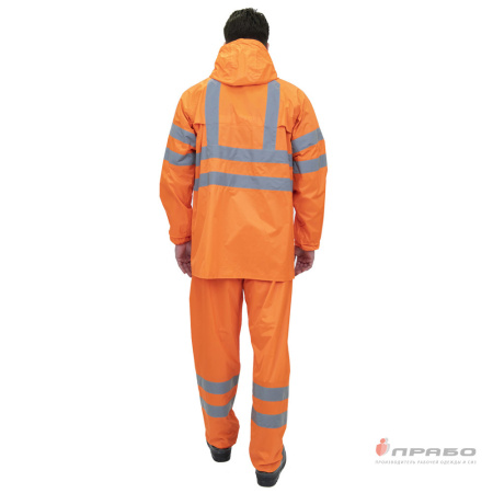 Костюм влагозащитный "Гроза СОП" оранжевый (куртки и брюки)