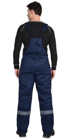 Полукомбинезон зимний универсальный тёмно-синий с СОП