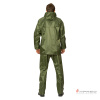 Костюм влагозащитный нейлоновый с ПВХ-покрытием зелёный (куртка и брюки)