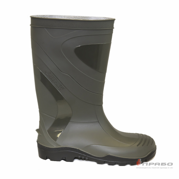 Сапоги мужские ПВХ МБС КЩС арт.165-09 оливковые (34 см)