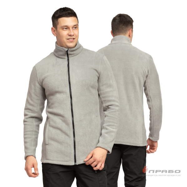 Куртка "Пикник" флисовая серая