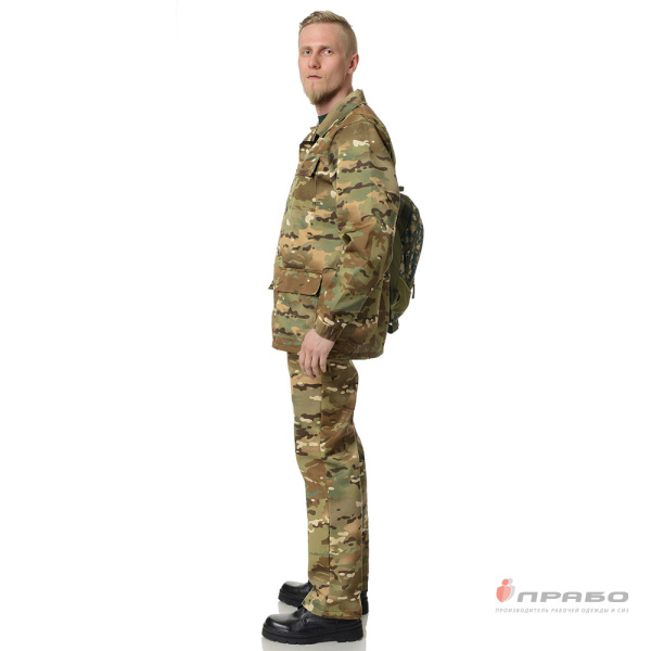 Костюм мужской "Полевой" КМФ ягель (куртка и брюки)