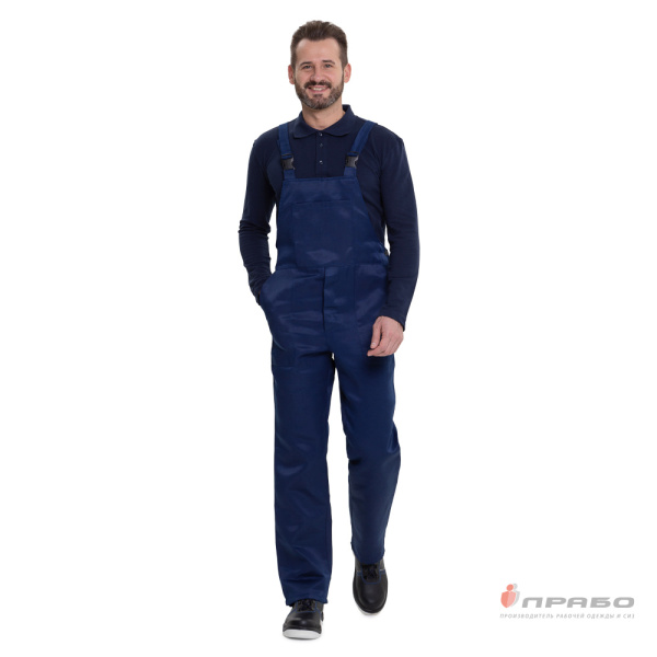 Полукомбинезон мужской "Стандарт 2" синий