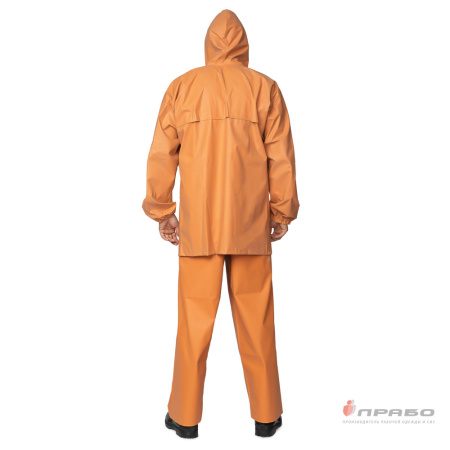 Костюм влагозащитный "Рокон-Букса" оранжевый (куртка и полукомбинезон)